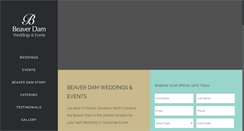 Desktop Screenshot of beaverdamdavidson.com